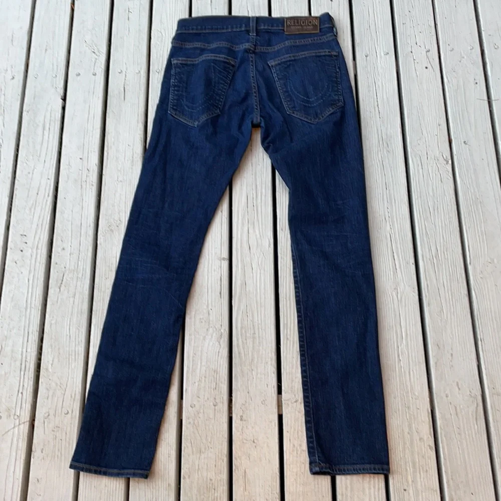 True Religion men’s jeans 29 Rocco Skinny Blue USA